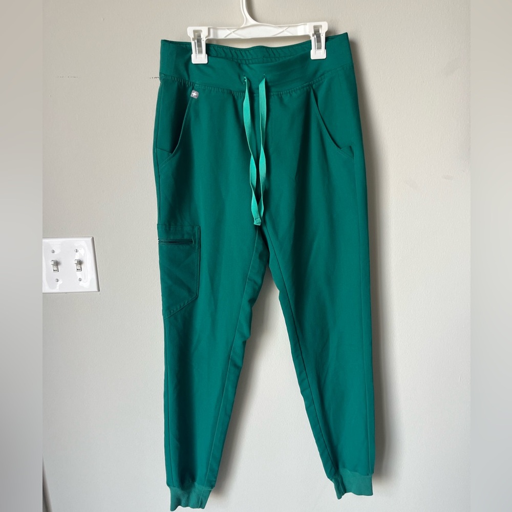 Figs Forrest Green Drawstring Jogger
